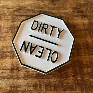 Reversible Clean/Dirty Dishwasher Magnet
